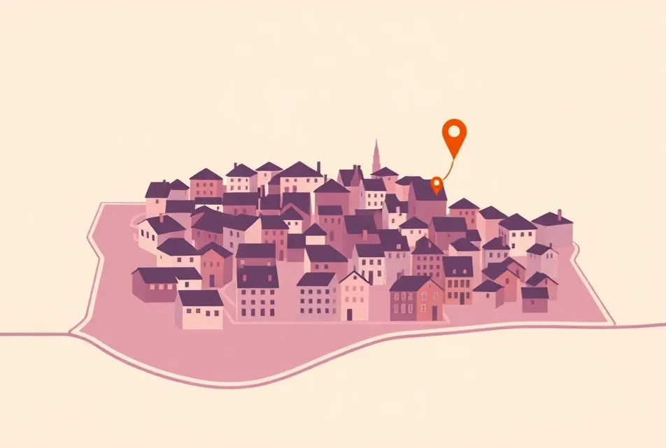 Carte du secteur d'intervention autour de Portes-lès-Valence (26800)